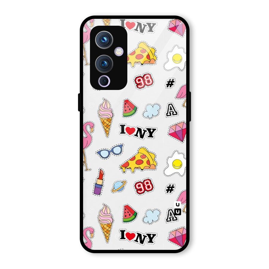 Personnel Quirk Glass Back Case for OnePlus 9