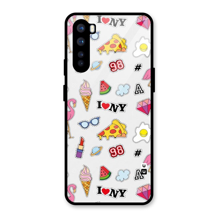 Personnel Quirk Glass Back Case for OnePlus Nord