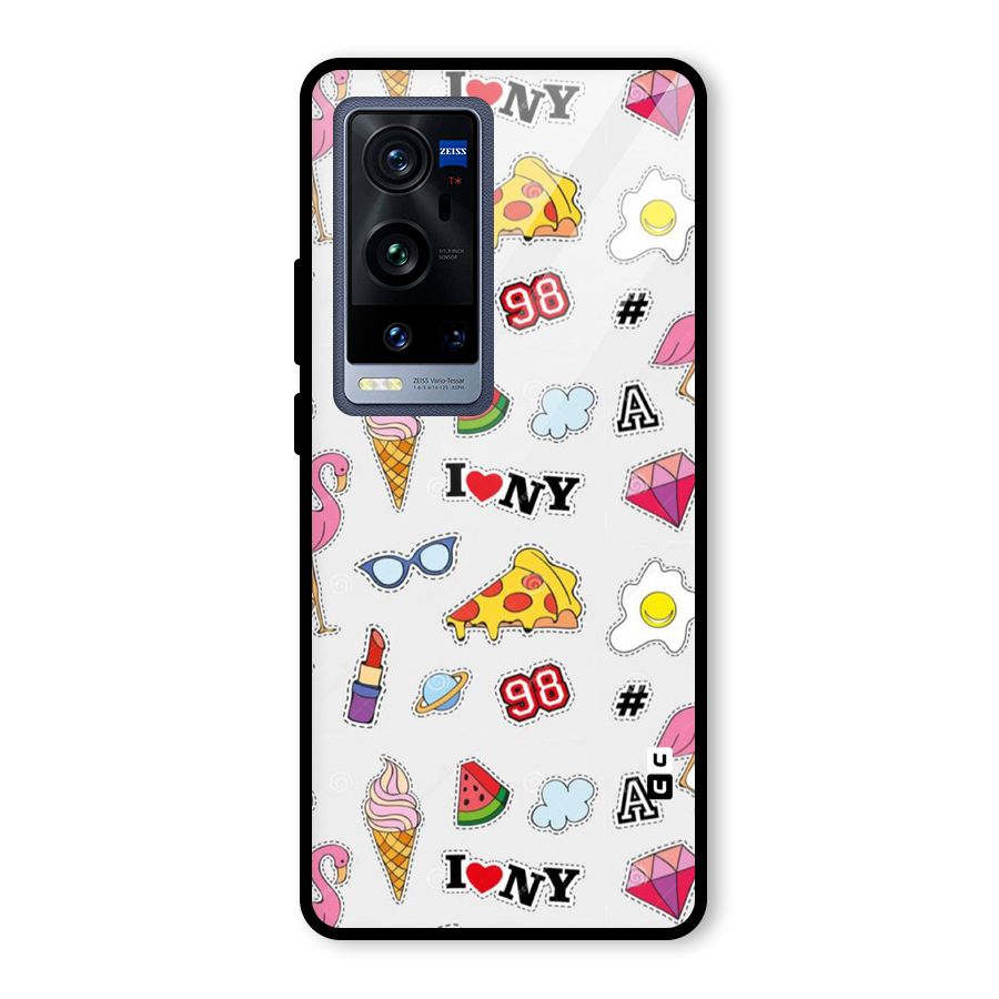 Personnel Quirk Glass Back Case for Vivo X60 Pro Plus