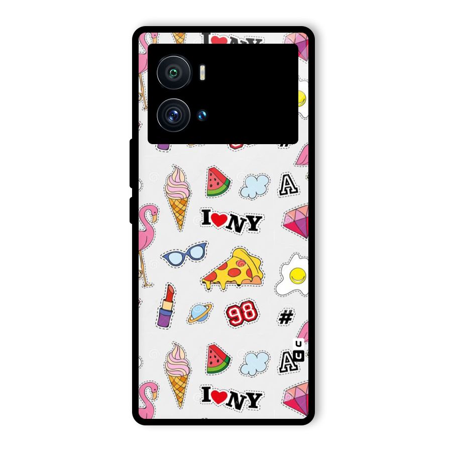 Personnel Quirk Glass Back Case for Vivo iQOO 9 Pro