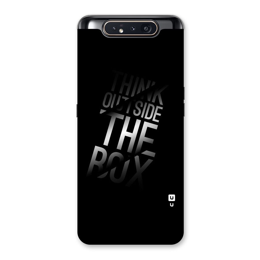 Perspective Thinking Back Case for Galaxy A80