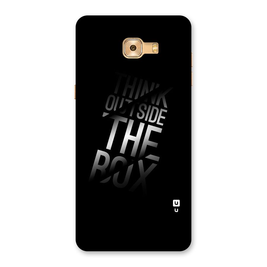 Perspective Thinking Back Case for Galaxy C9 Pro