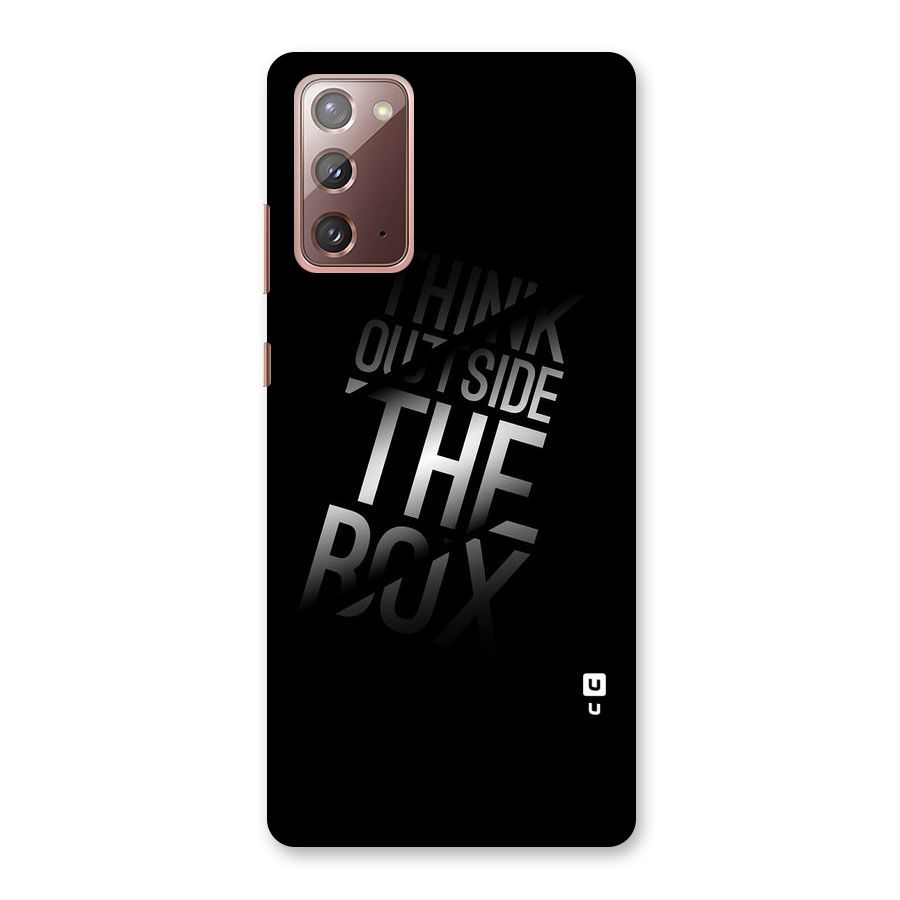 Perspective Thinking Back Case for Galaxy Note 20