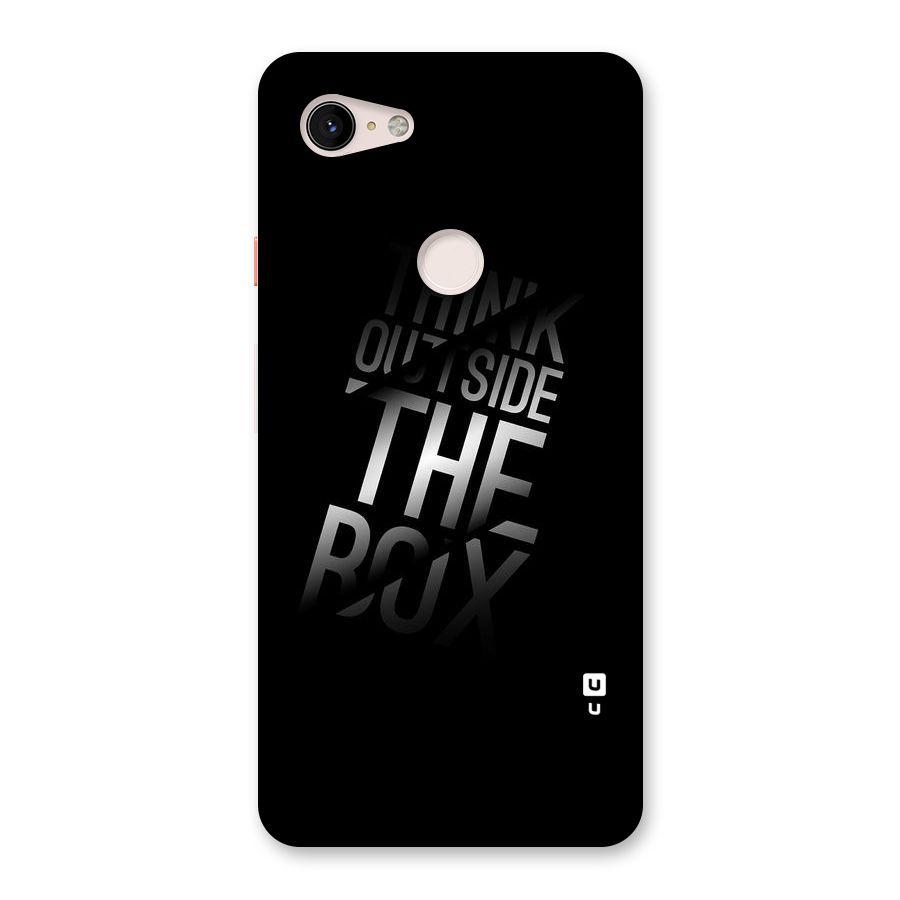 Perspective Thinking Back Case for Google Pixel 3 XL