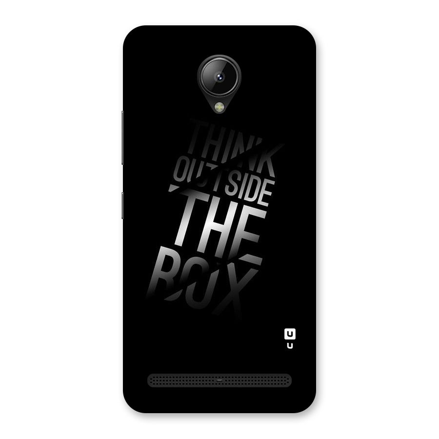 Perspective Thinking Back Case for Lenovo C2