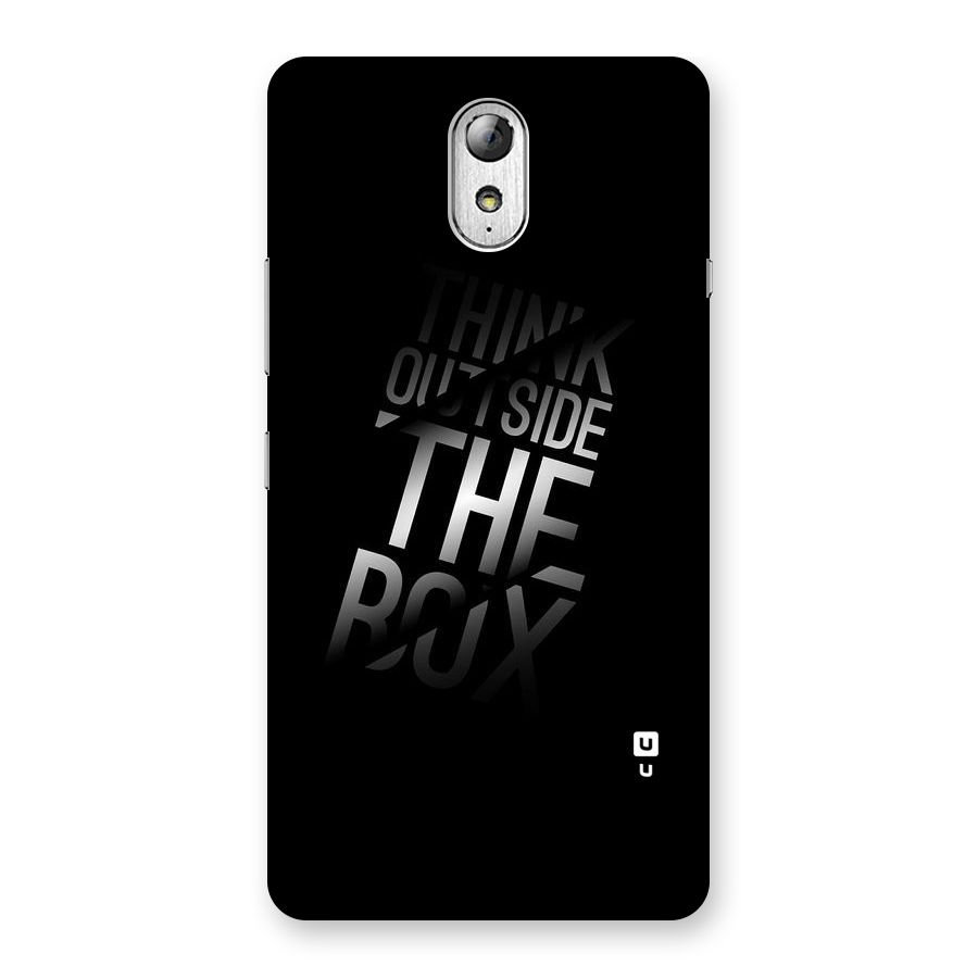 Perspective Thinking Back Case for Lenovo Vibe P1M