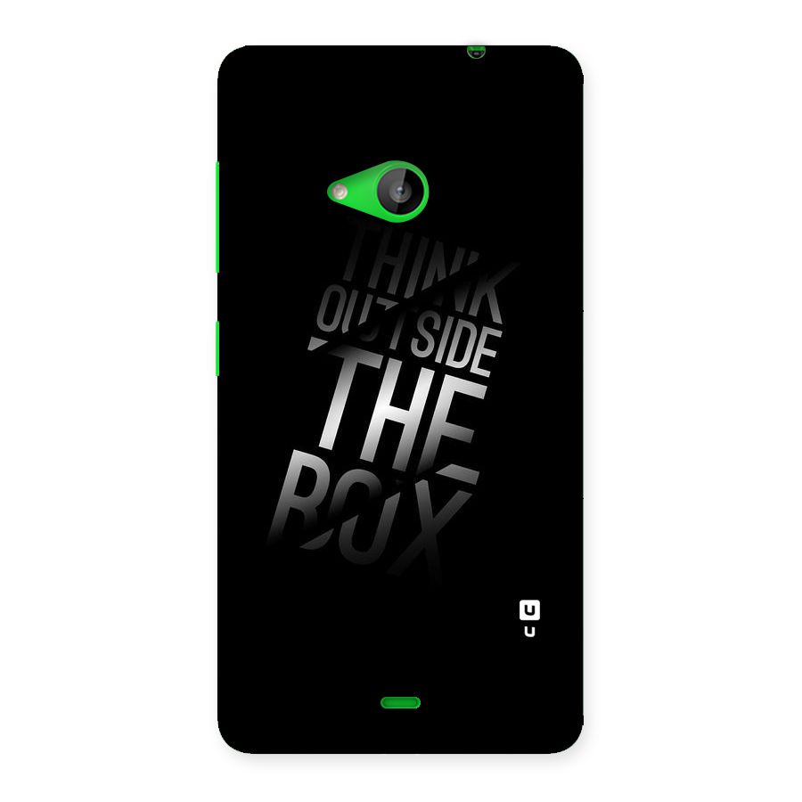 Perspective Thinking Back Case for Lumia 535