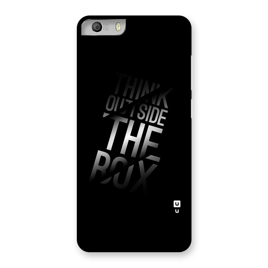 Perspective Thinking Back Case for Micromax Canvas Knight 2