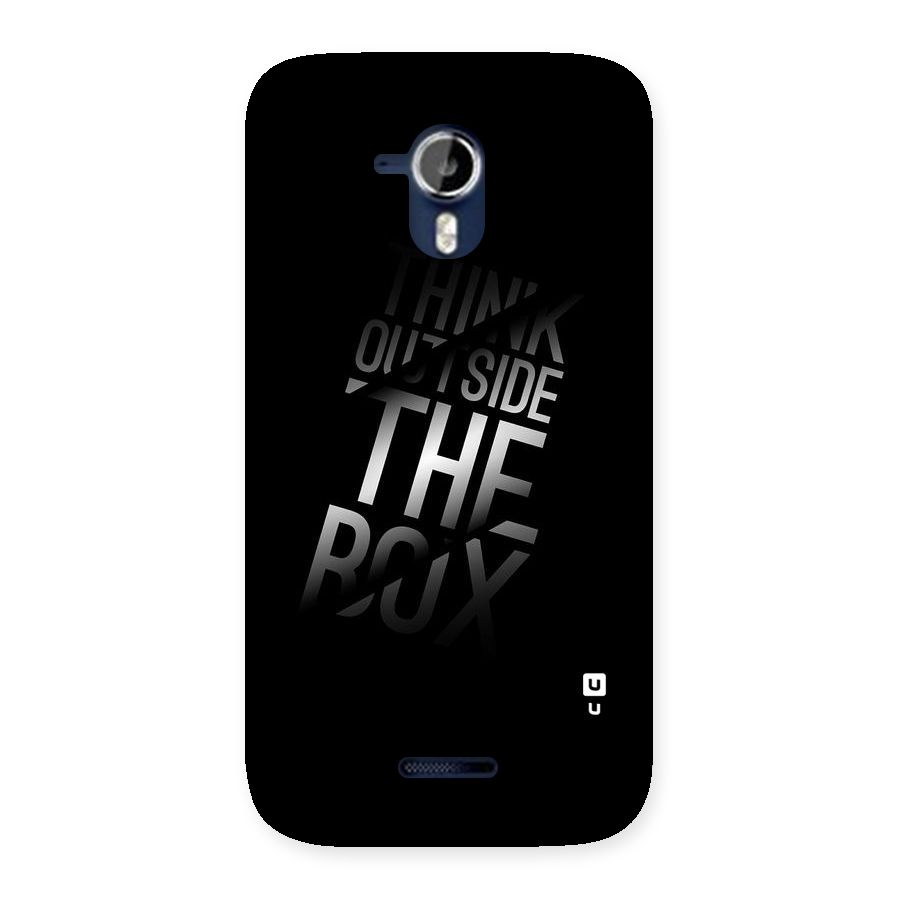 Perspective Thinking Back Case for Micromax Canvas Magnus A117