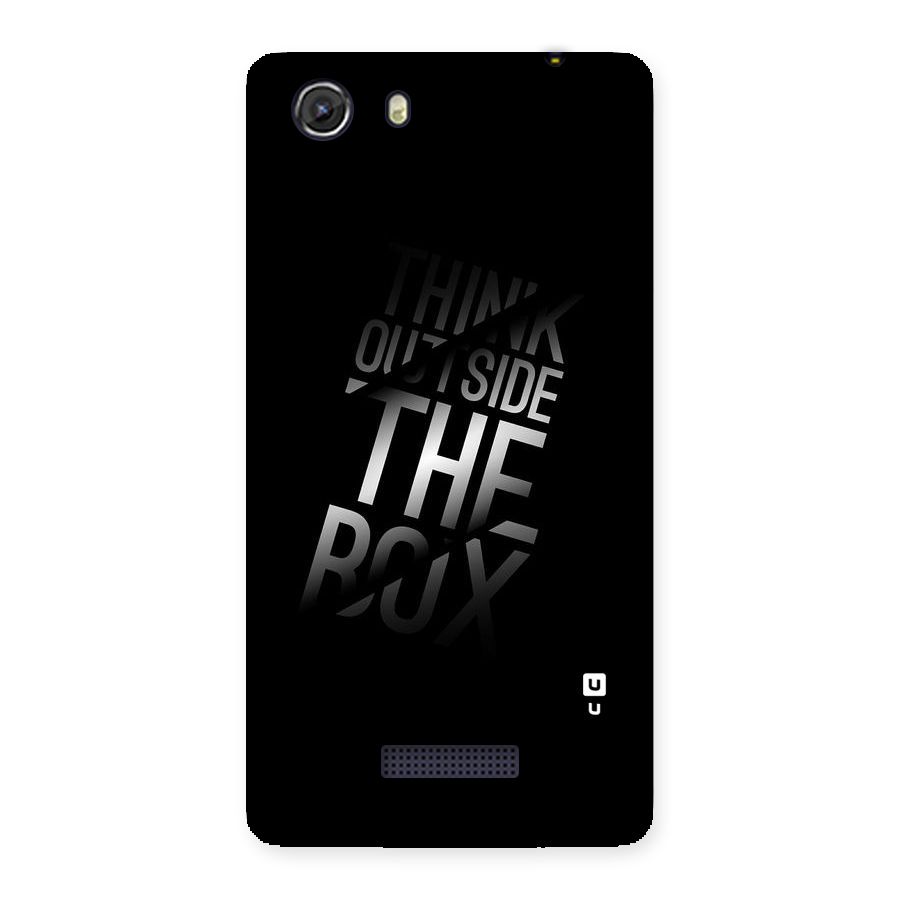 Perspective Thinking Back Case for Micromax Unite 3