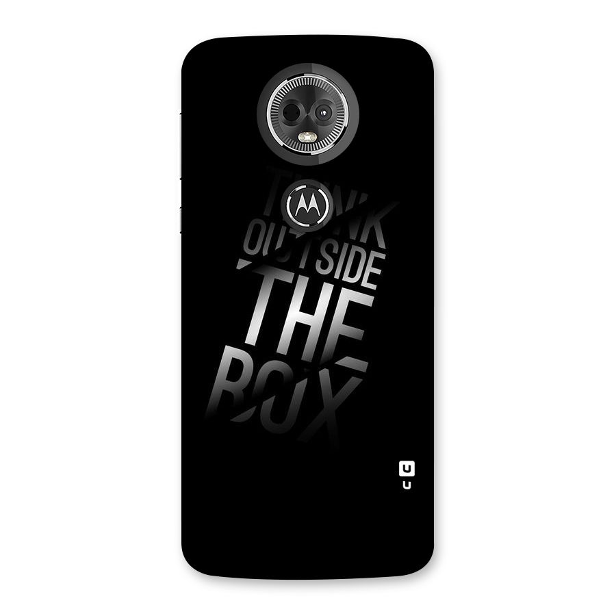 Perspective Thinking Back Case for Moto E5 Plus