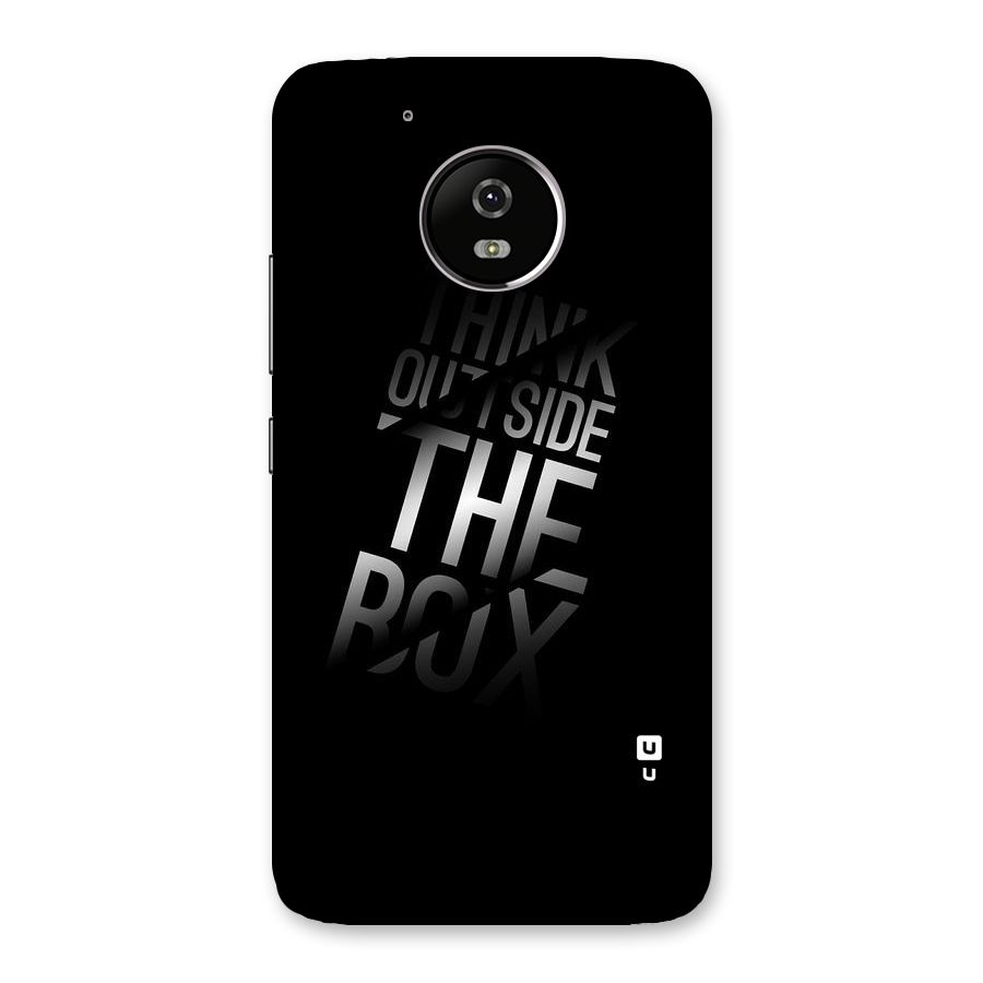 Perspective Thinking Back Case for Moto G5