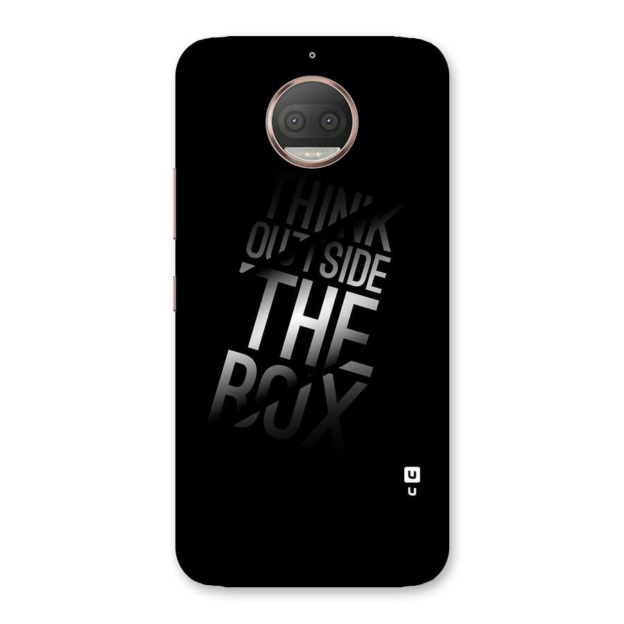 Perspective Thinking Back Case for Moto G5s Plus