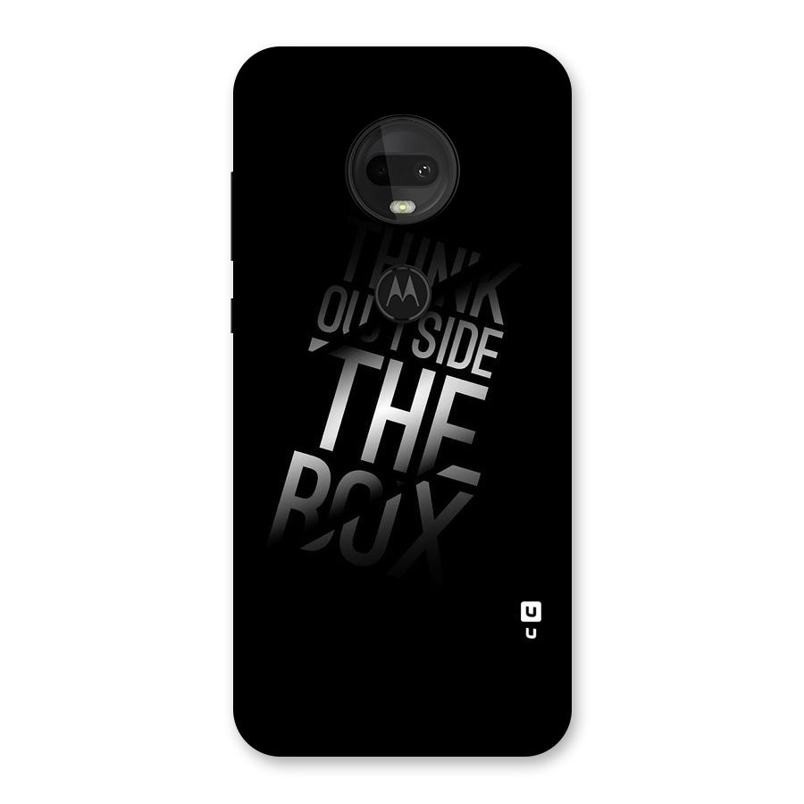 Perspective Thinking Back Case for Moto G7