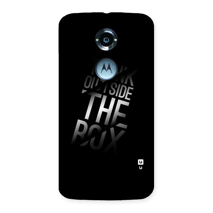Perspective Thinking Back Case for Moto X 2nd Gen