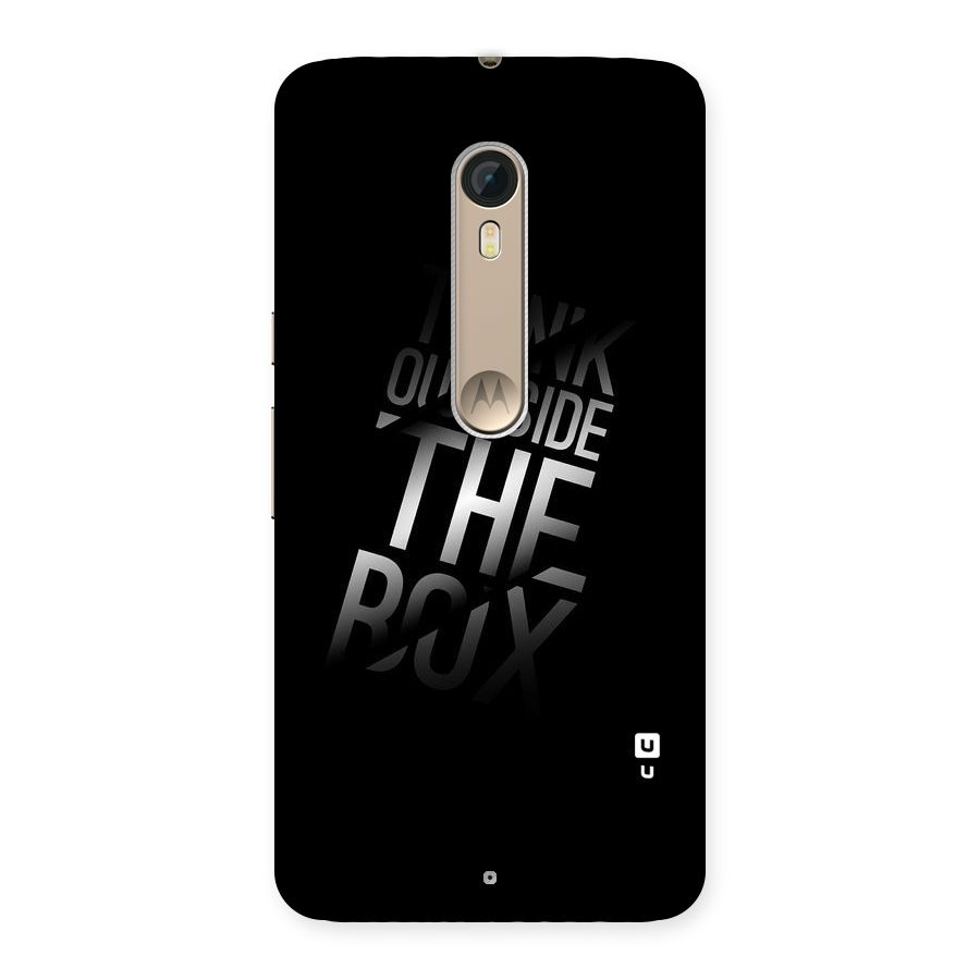 Perspective Thinking Back Case for Motorola Moto X Style