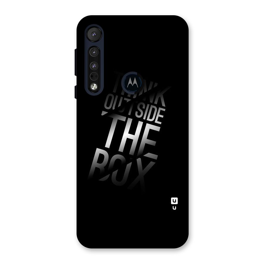 Perspective Thinking Back Case for Motorola One Macro