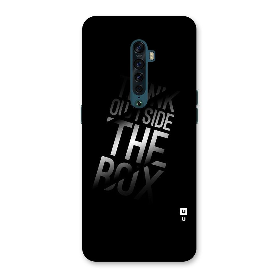 Perspective Thinking Back Case for Oppo Reno2
