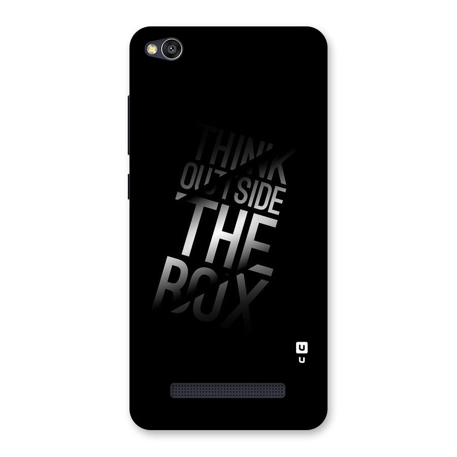 Perspective Thinking Back Case for Redmi 4A