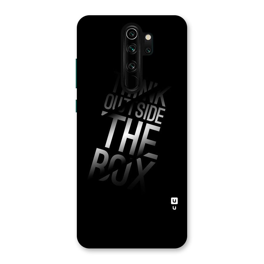 Perspective Thinking Back Case for Redmi Note 8 Pro