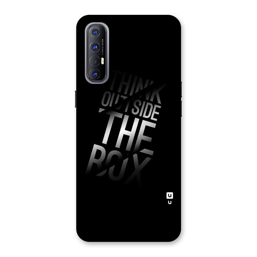 Perspective Thinking Back Case for Reno3 Pro