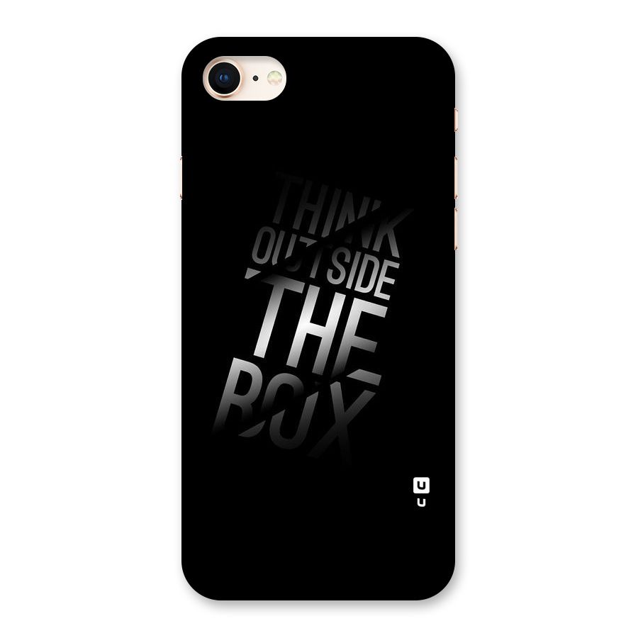 Perspective Thinking Back Case for iPhone 8