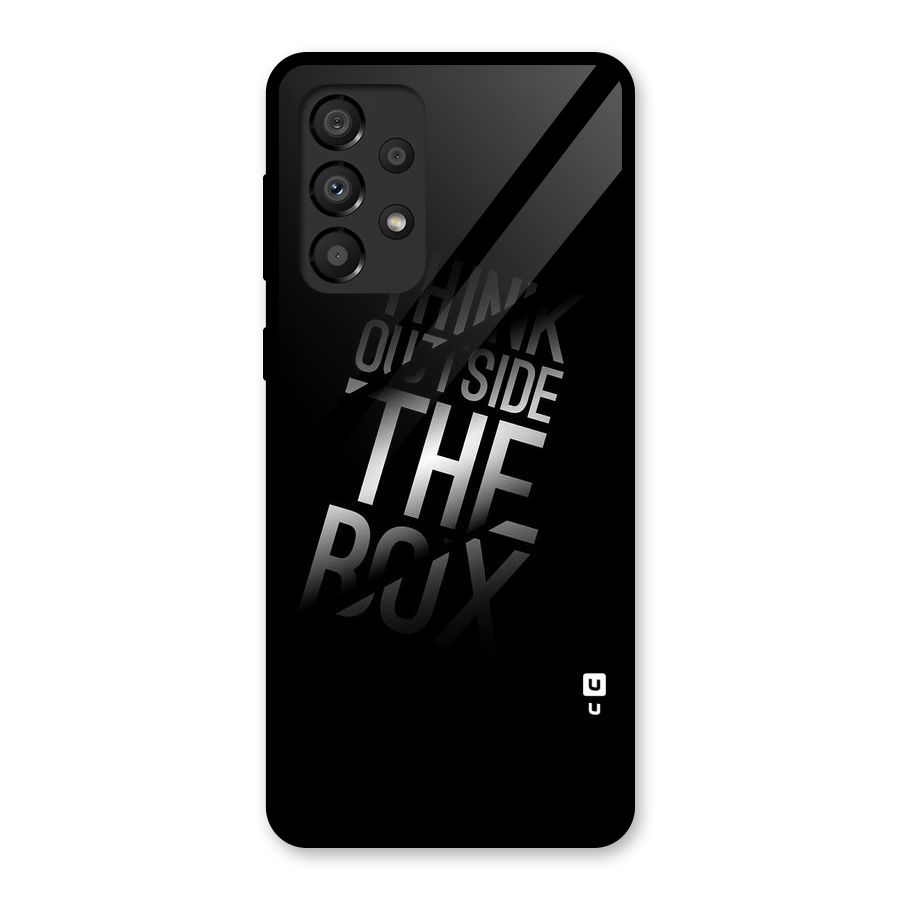 Perspective Thinking Glass Back Case for Galaxy A33 5G