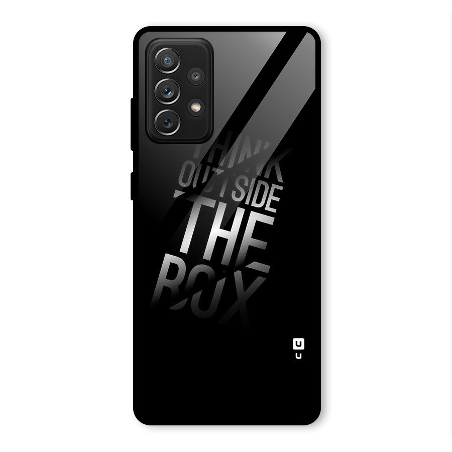 Perspective Thinking Glass Back Case for Galaxy A72