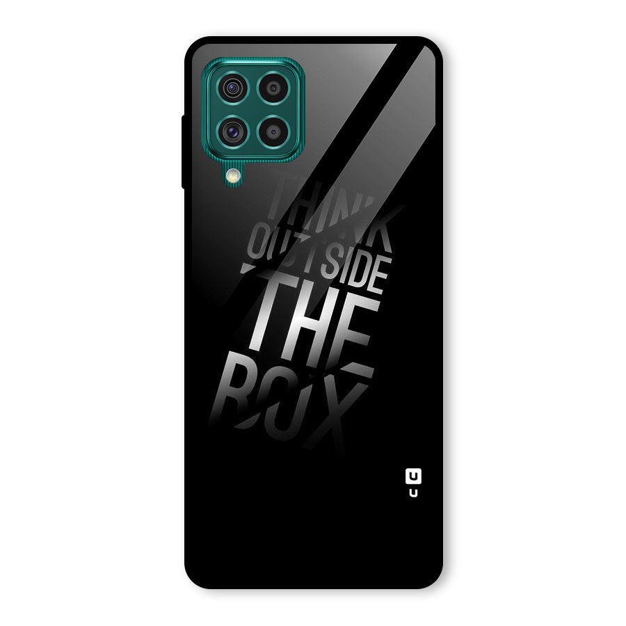 Perspective Thinking Glass Back Case for Galaxy F62