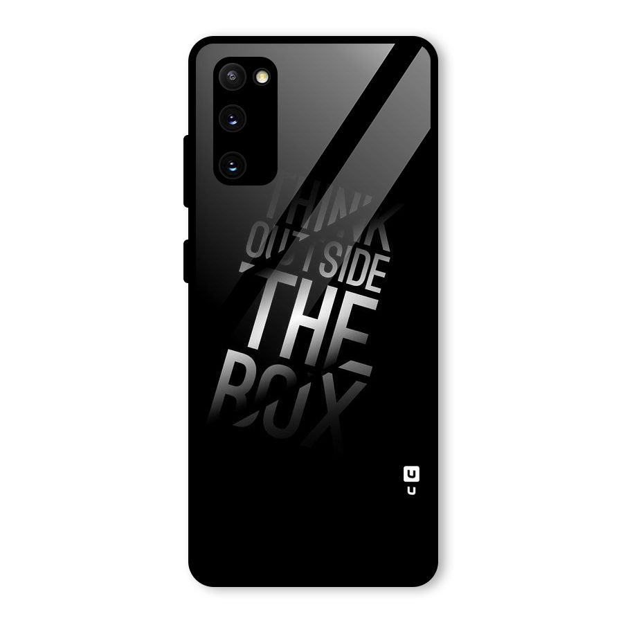 Perspective Thinking Glass Back Case for Galaxy S20 FE 5G