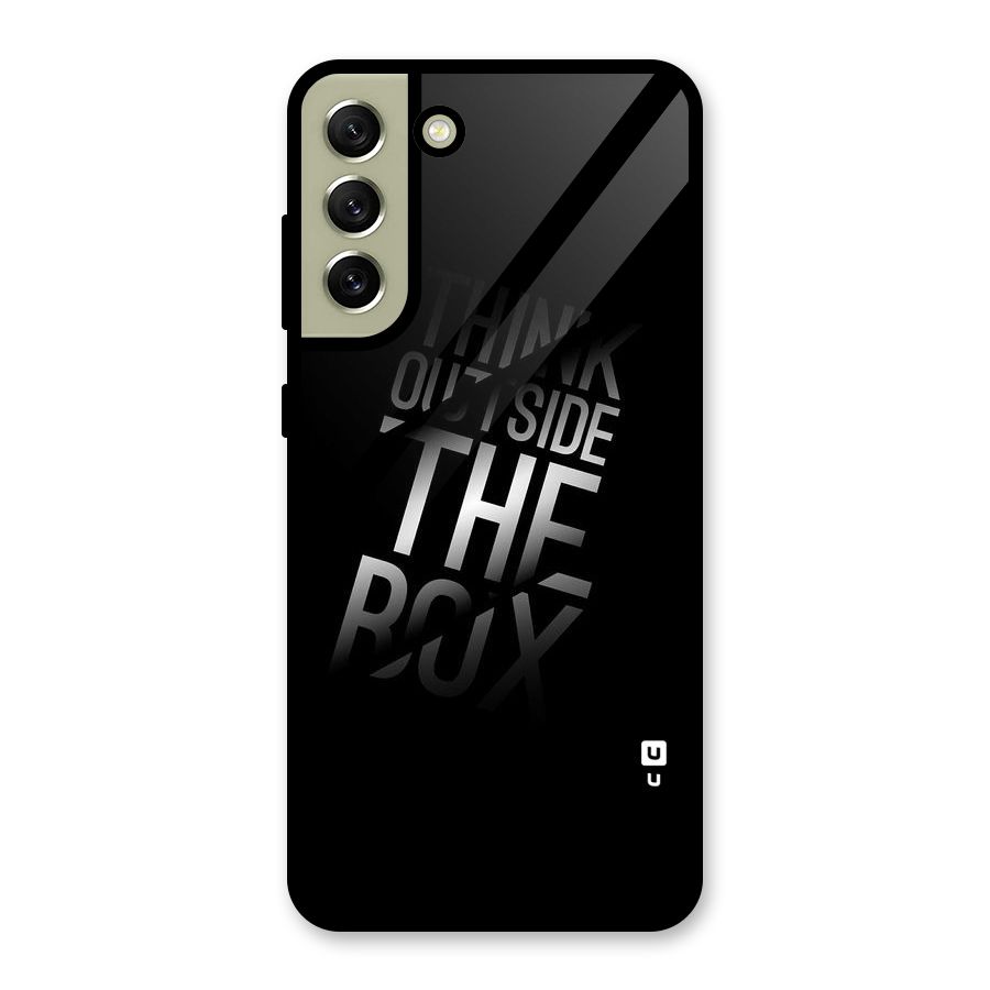 Perspective Thinking Glass Back Case for Galaxy S21 FE 5G