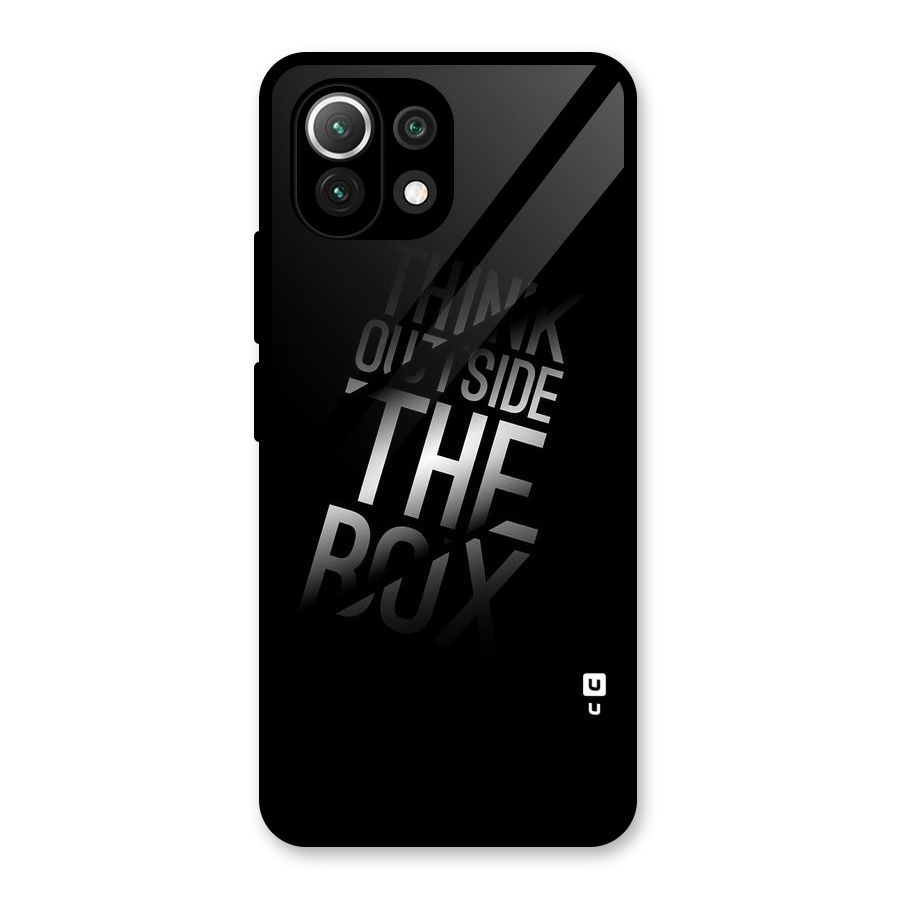 Perspective Thinking Glass Back Case for Mi 11 Lite