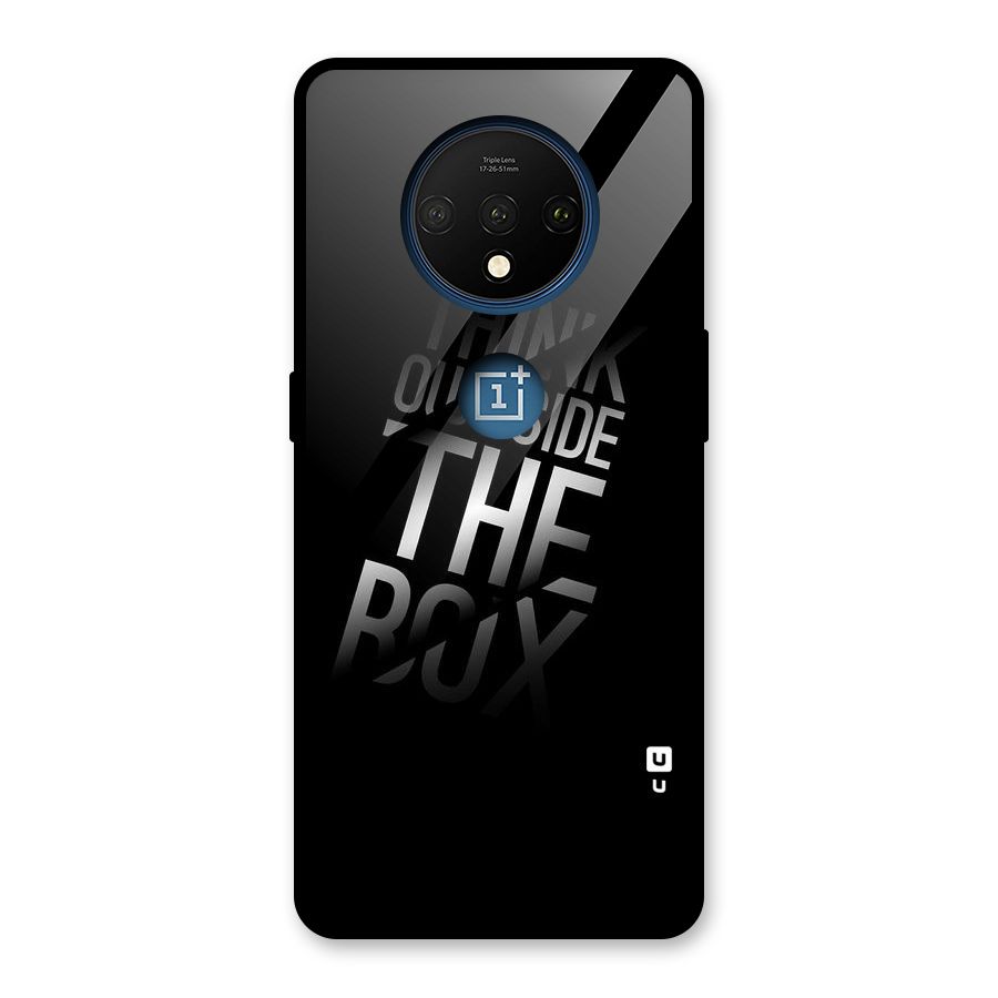 Perspective Thinking Glass Back Case for OnePlus 7T