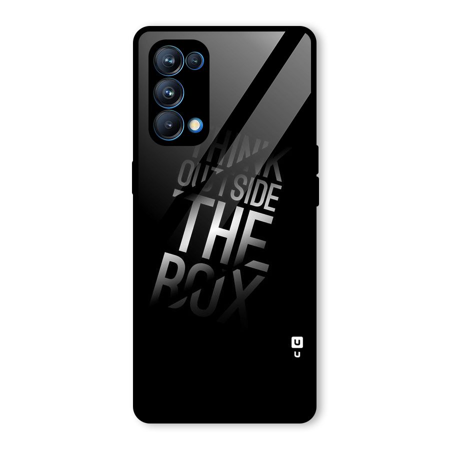 Perspective Thinking Glass Back Case for Oppo Reno5 Pro 5G