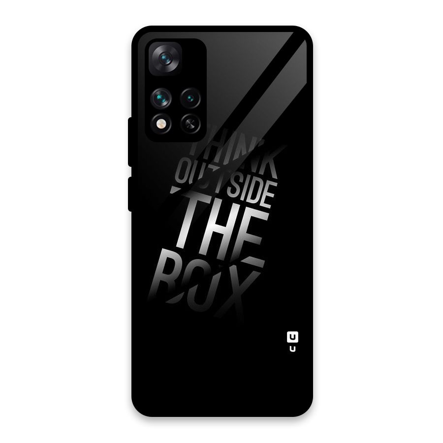 Perspective Thinking Glass Back Case for Xiaomi 11i HyperCharge 5G