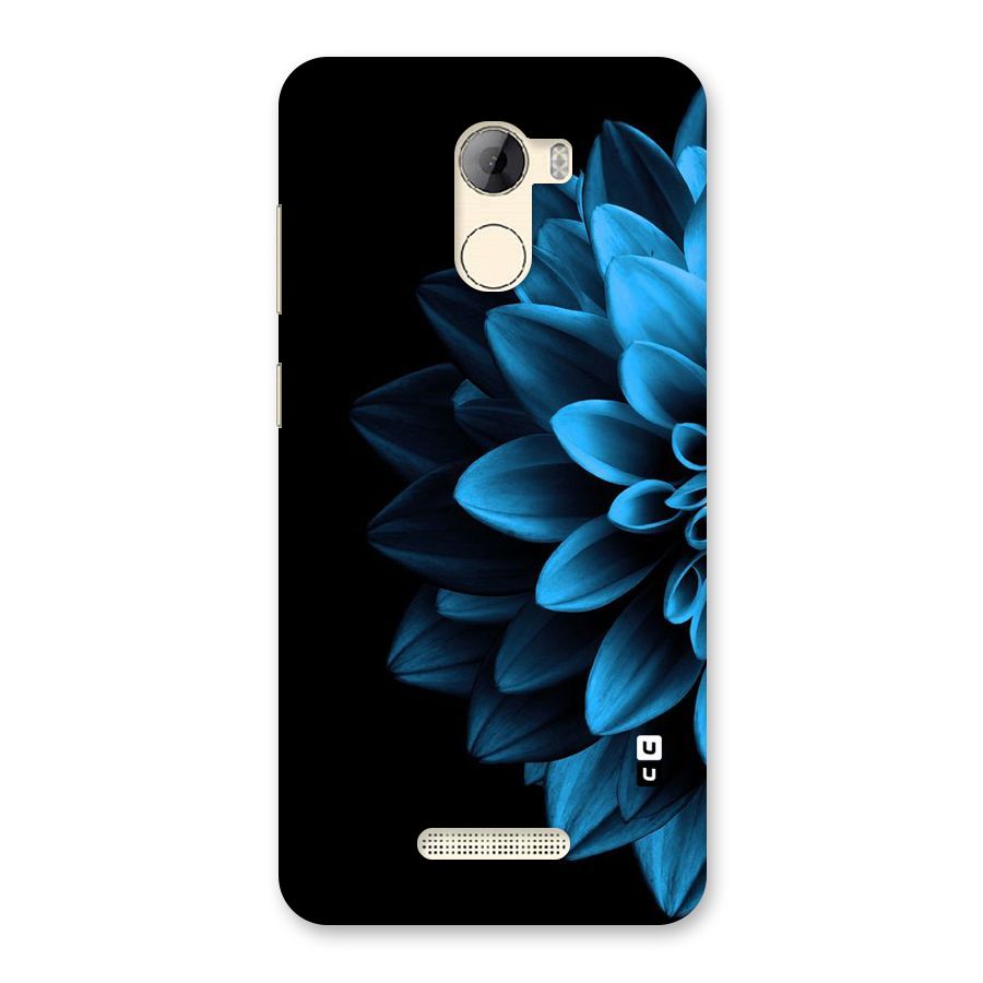 Petals In Blue Back Case for Gionee A1 LIte