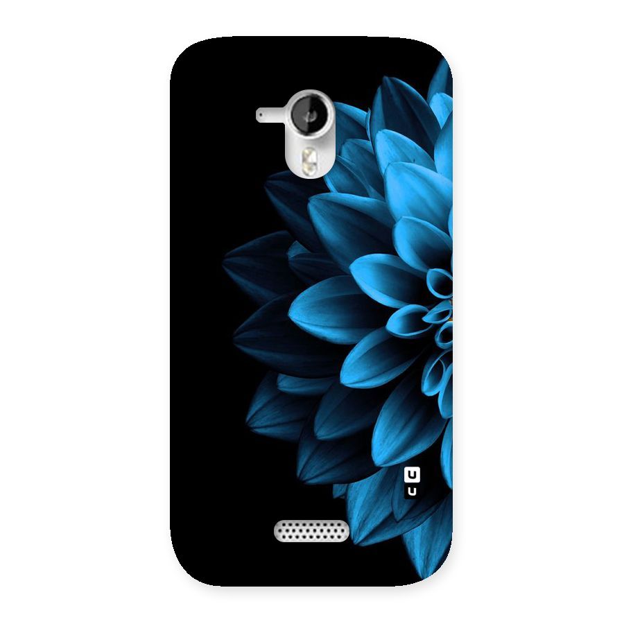 Petals In Blue Back Case for Micromax Canvas HD A116