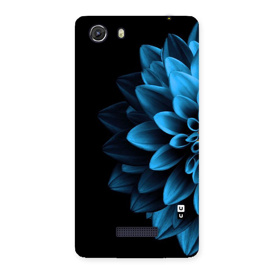 Petals In Blue Back Case for Micromax Unite 3