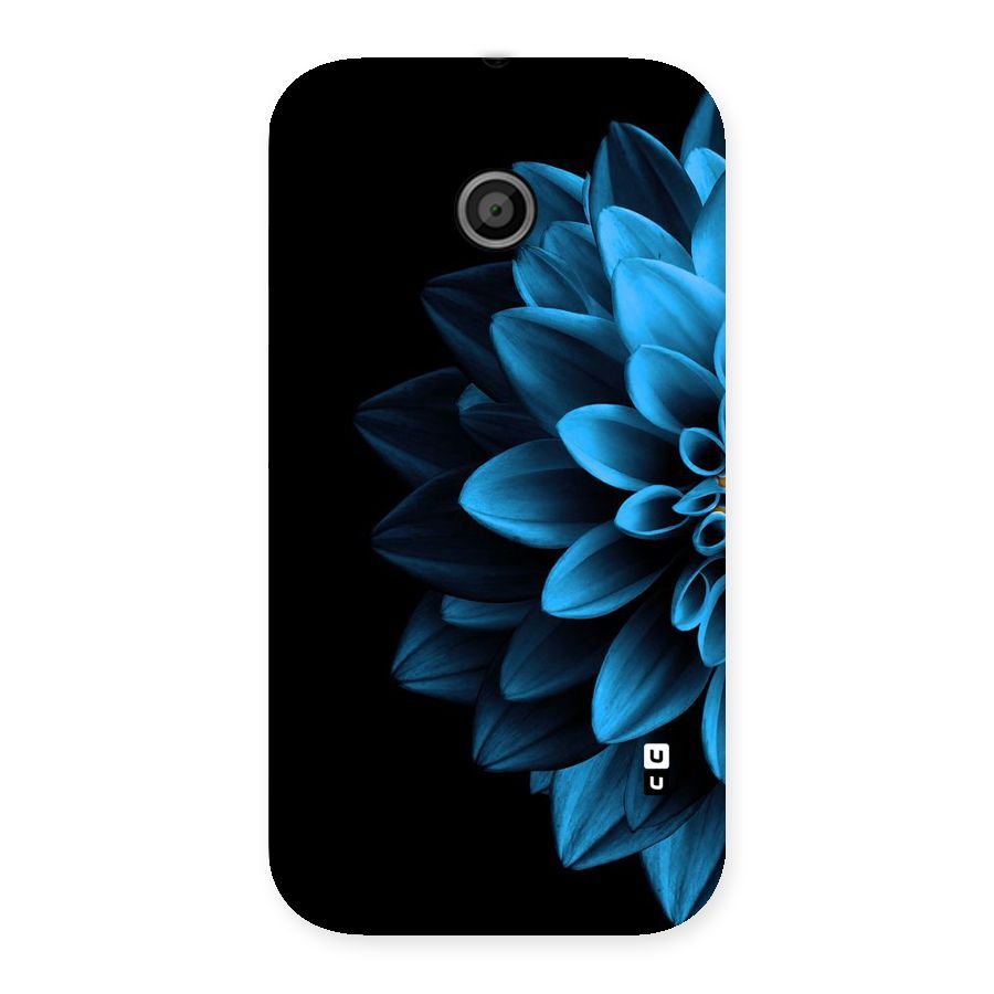Petals In Blue Back Case for Moto E