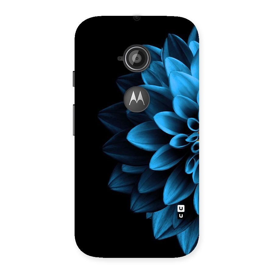 Petals In Blue Back Case for Moto E 2nd Gen