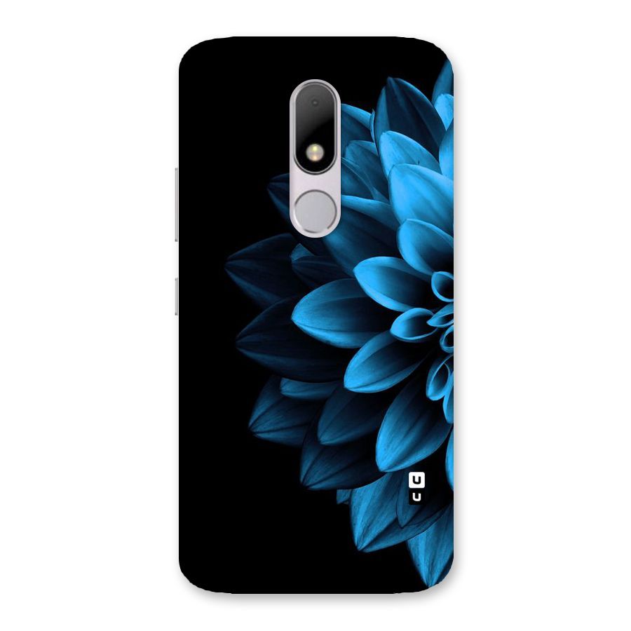 Petals In Blue Back Case for Moto M