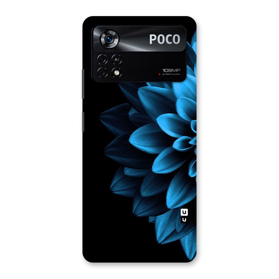 Petals In Blue Back Case for Poco X4 Pro 5G