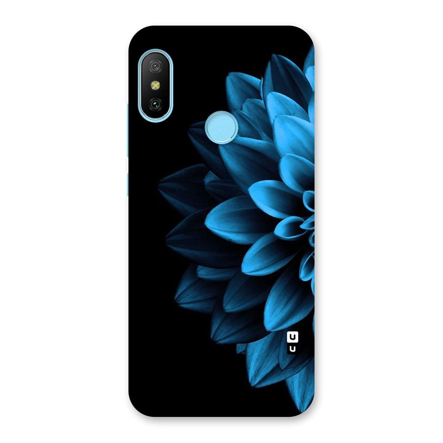 Petals In Blue Back Case for Redmi 6 Pro