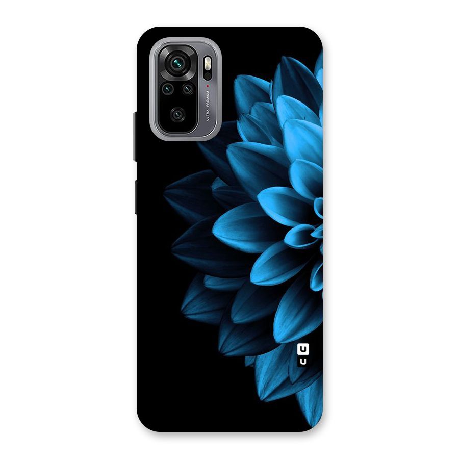Petals In Blue Back Case for Redmi Note 10