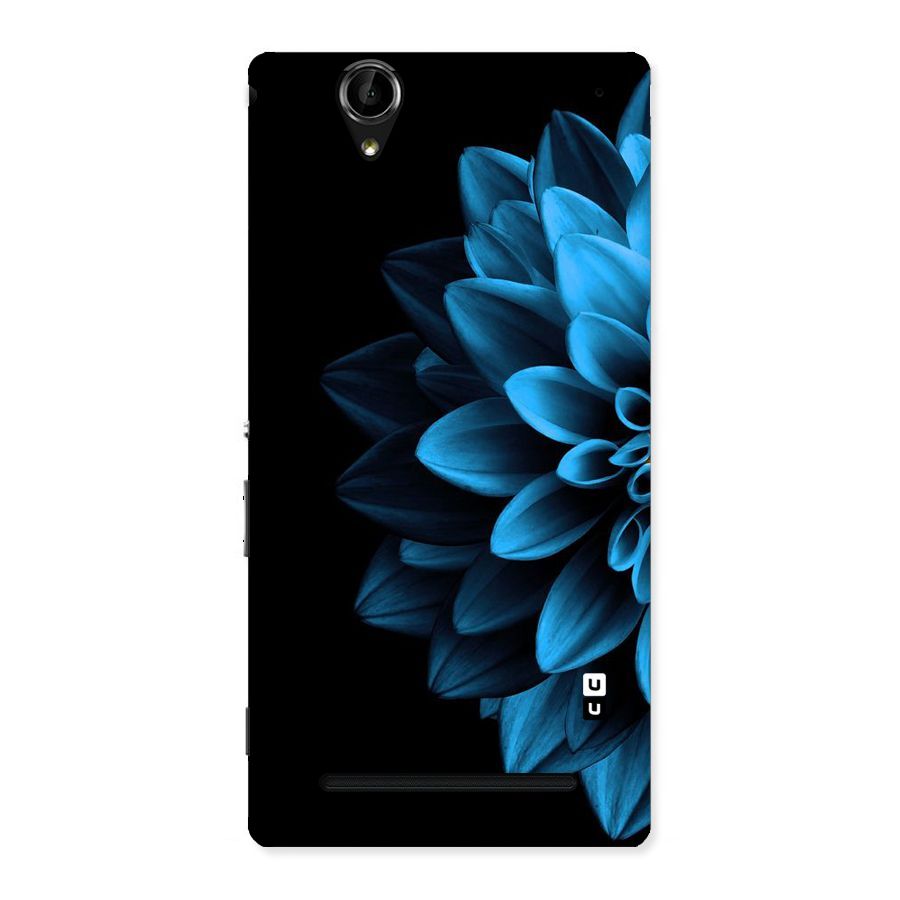 Petals In Blue Back Case for Sony Xperia T2