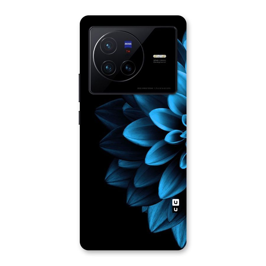 Petals In Blue Back Case for Vivo X80