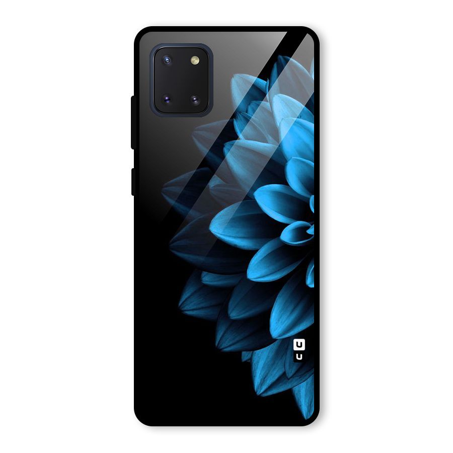 Petals In Blue Glass Back Case for Galaxy Note 10 Lite