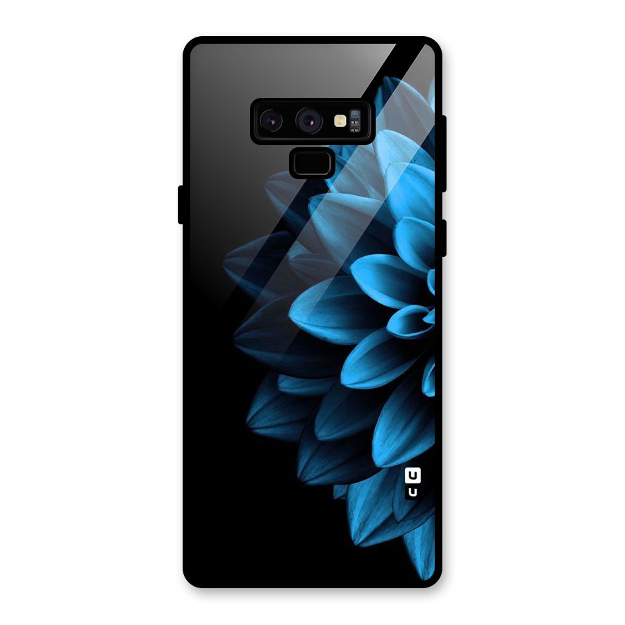 Petals In Blue Glass Back Case for Galaxy Note 9