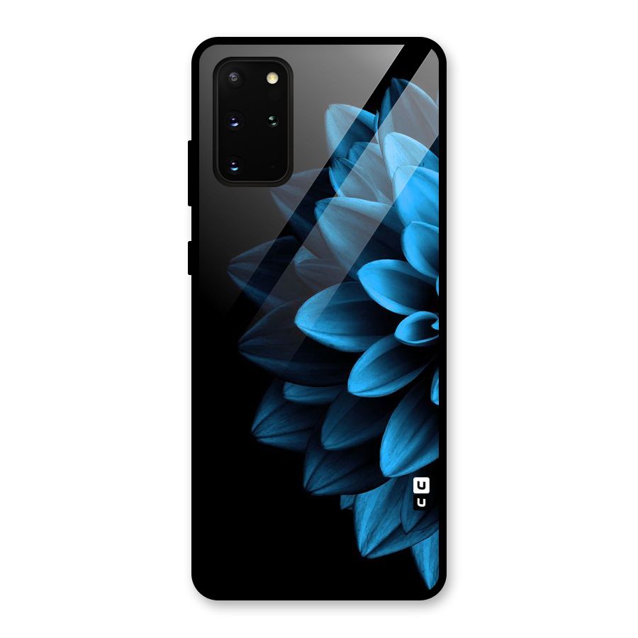 Petals In Blue Glass Back Case for Galaxy S20 Plus
