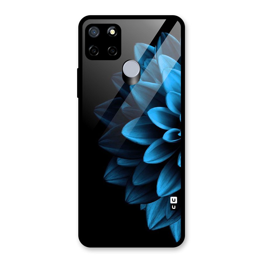 Petals In Blue Glass Back Case for Realme C12